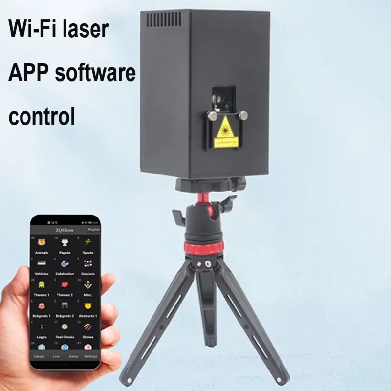 Bluetooth handwritten animation laser light DIY advertising light projector LOGO