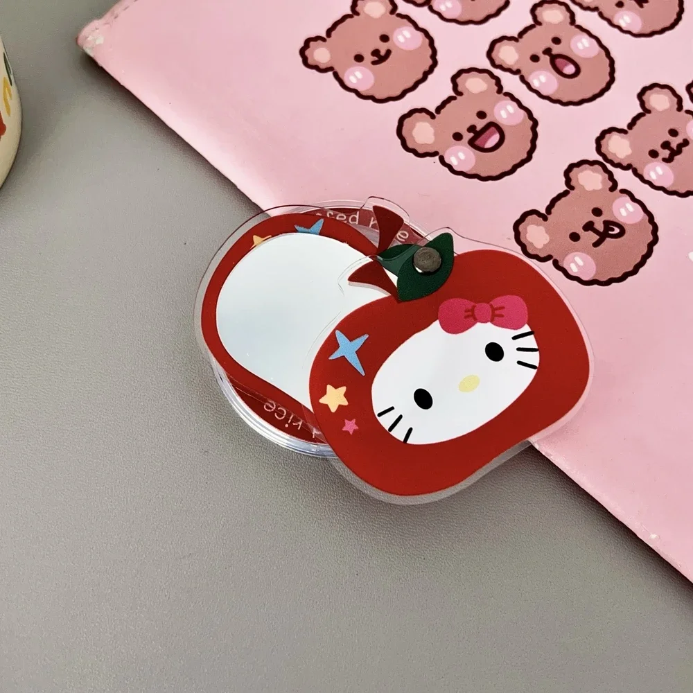 

Милая зеркальная поверхность Sanrio Hello Kitty для Magsafe, магнитная ручка для телефона, подставка для iPhone, складной держатель для беспроводной зарядки