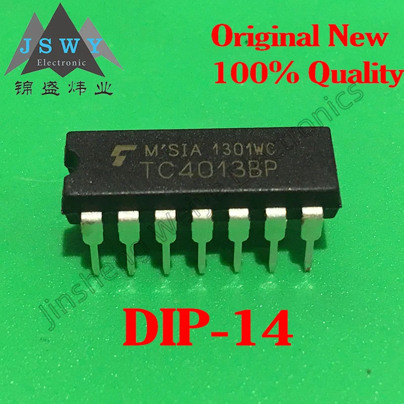 

TC4013 TC4013BP DIP14 Dual D-Type Trigger Chip 100% Genuine Free Shipping 1~30PCS