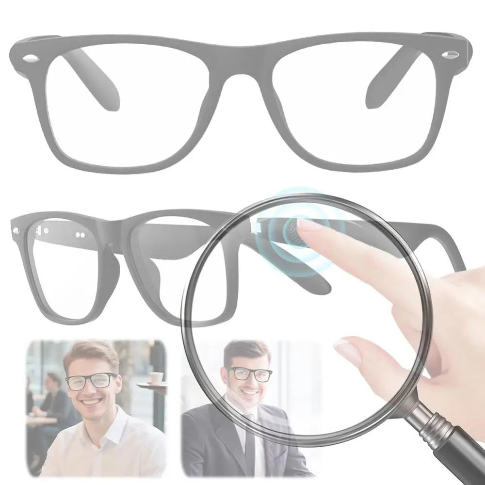 

Умные очки-наушники с ИИ для перевода, Bluetooth-совместимые спортивные очки для вождения, антибликовые, для активного отдыха и путешествий