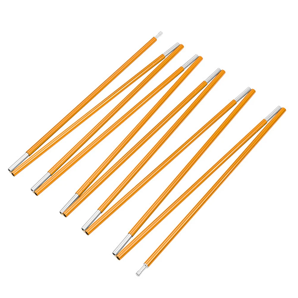 

1Set Tent Poles 3.3X8.5mm Practical Aluminum Alloy Tent Pole Awning Tarp Rod For Single Tent Outdoor Sports Multifunctional Tool