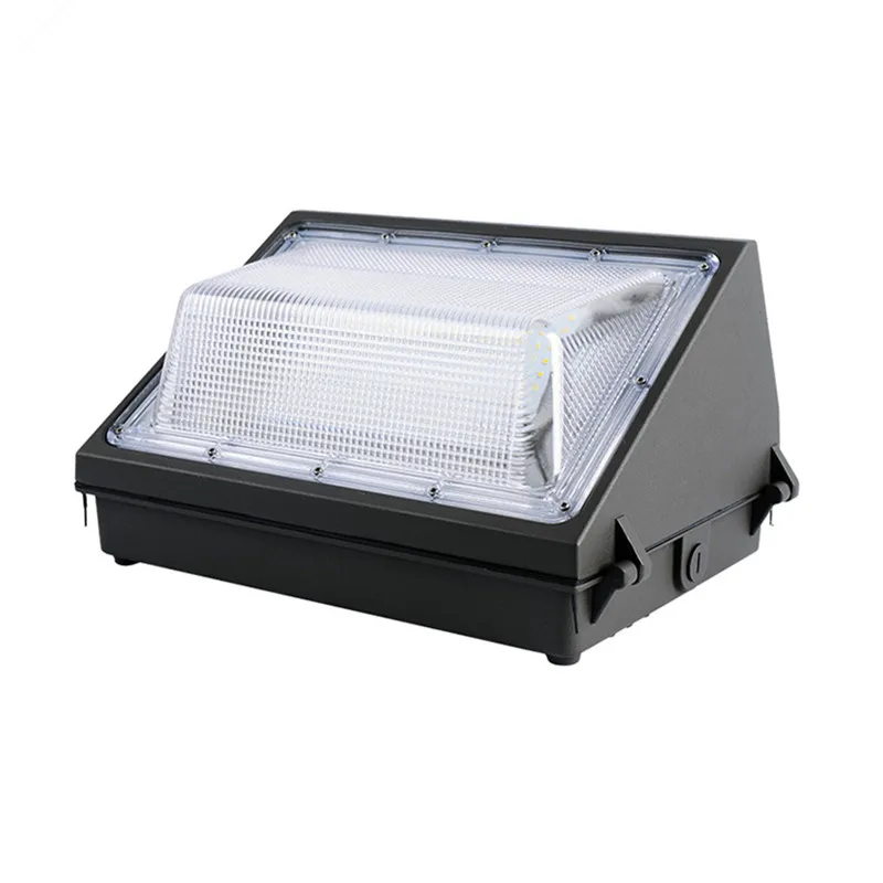 

IP65 outdoor 347V Glass Lens 60W 80W 90W 120W ETL DLC LED Wall Pack Light with Photocell