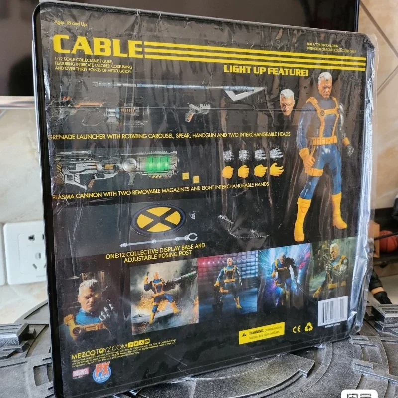 

1/12 Mezco 1/12 Men Soldier City Guardian Cable Super Hero Cyclops Thor Odinson Full Set 6inch Action Figure Collectible Toys Gifts