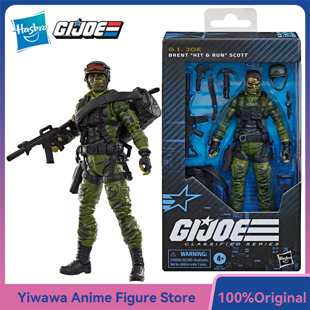 

Оригинальный НОВЫЙ Hasbro G.I. Серия Joe Classified # 188 Brent 'Hit & Run' Scott Nice 6-дюймовая аниме-фигурка солдата, модель игрушки