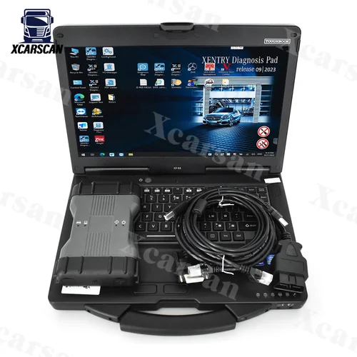 Xentry MB STAR C6 Diagnosis Tool CF53 Laptop V-CI DoIP For Benz das wis epc Multiplexer Full Configuration Car Diagnostic Tool