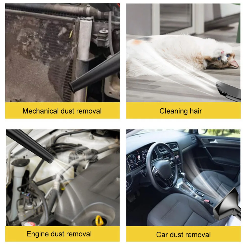 2-in-1-Akku-Luftgebläse und Staubsauger, elektrischer Staub, Computer-Kollektor, Laubstaubwedel, Elektrowerkzeuge für Dewalt 18 V 20 V Akku