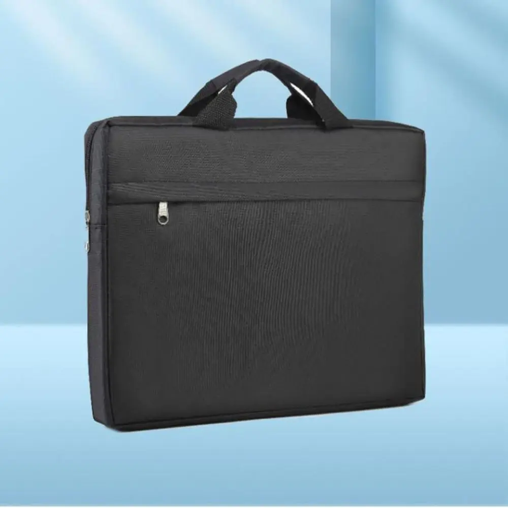 Simple File Folder Bag Men Briefcases Document Thicken Business Briefcases Handbag Black Laptop Handbag Commute