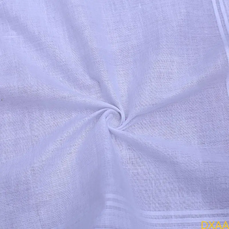 

DXAA Pocket Handkerchief for Wedding Party Striped Hankies for Husband DadGrandfather