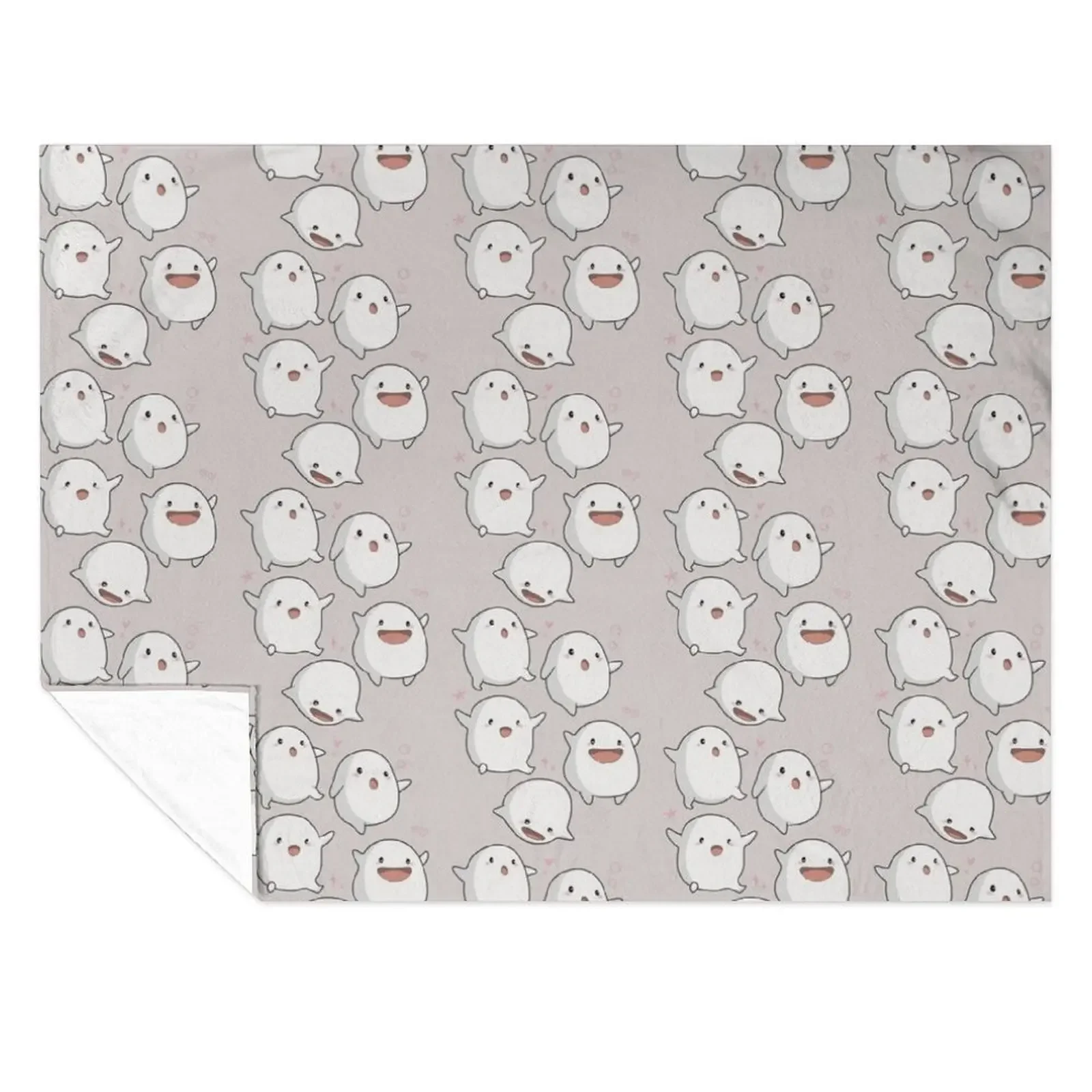 

Warawara - the boy and the heron Throw Blanket Personalized Gift Designers Warm Hairys Blankets