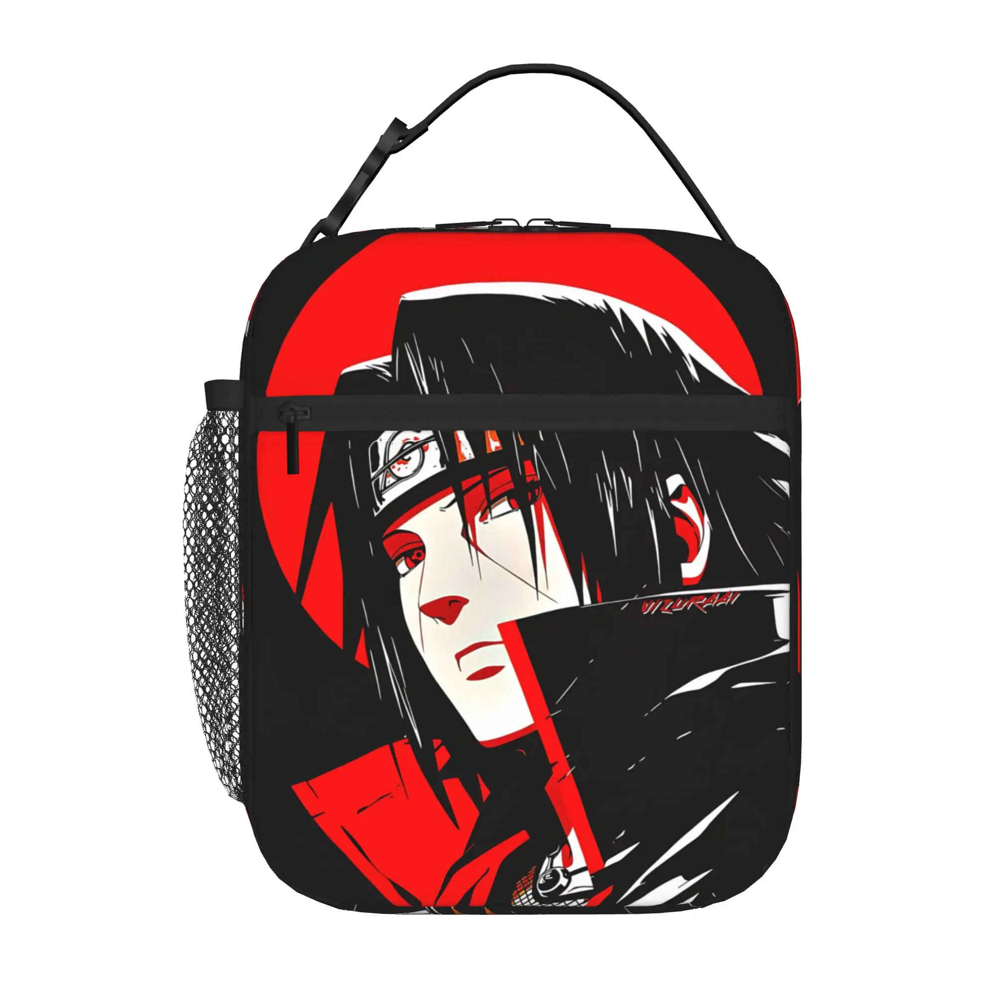 Naruto anime comic Insulated Lunch Bag Ice Pack Rice Bag  bolsa Student Bento Lunch Handbag Insulation