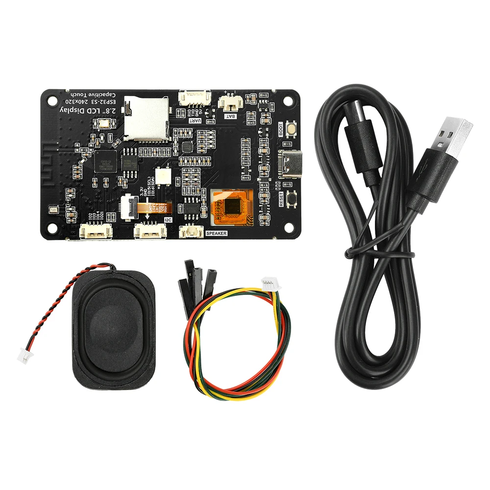 ESP32-S3 Development Board Wifi Bluetooth Intelligent beeldscherm 2,8-inch TFT-module touchscreen Ondersteunt Xiaozhi Type C - afbeelding 2