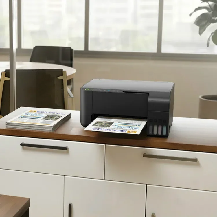 desktop 4-color Ecobank multifunctional integrated inkjet printer