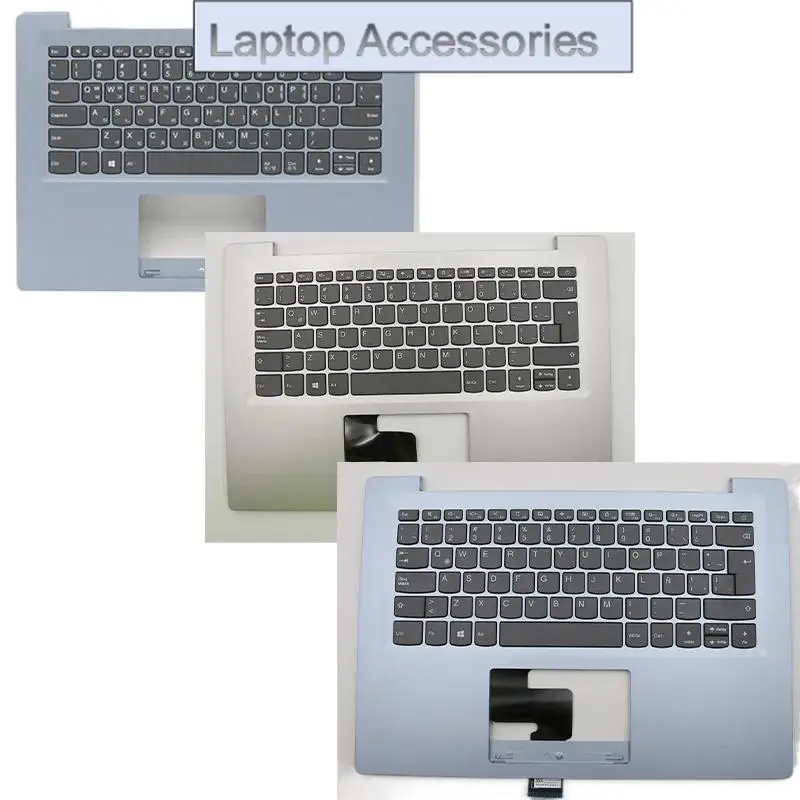

Новые детали для ноутбука Lenovo Ideapad 120S-14IAP C-Cover с клавиатурой, компьютером и базовым корпусом, верхняя крышка упора для рук