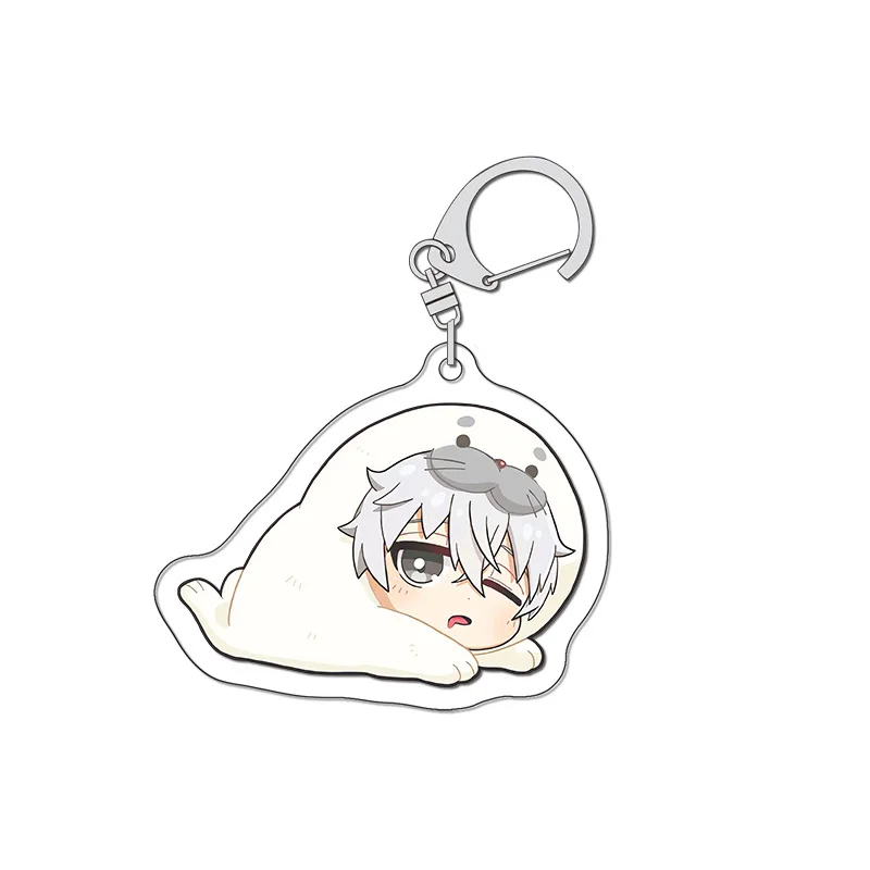 Breloczek Blue Lock Doll Suit Polar Creature Series, akrylowy brelok, zawieszka, Kiyoshi Jin, Senkichi Hyoma, Clean World