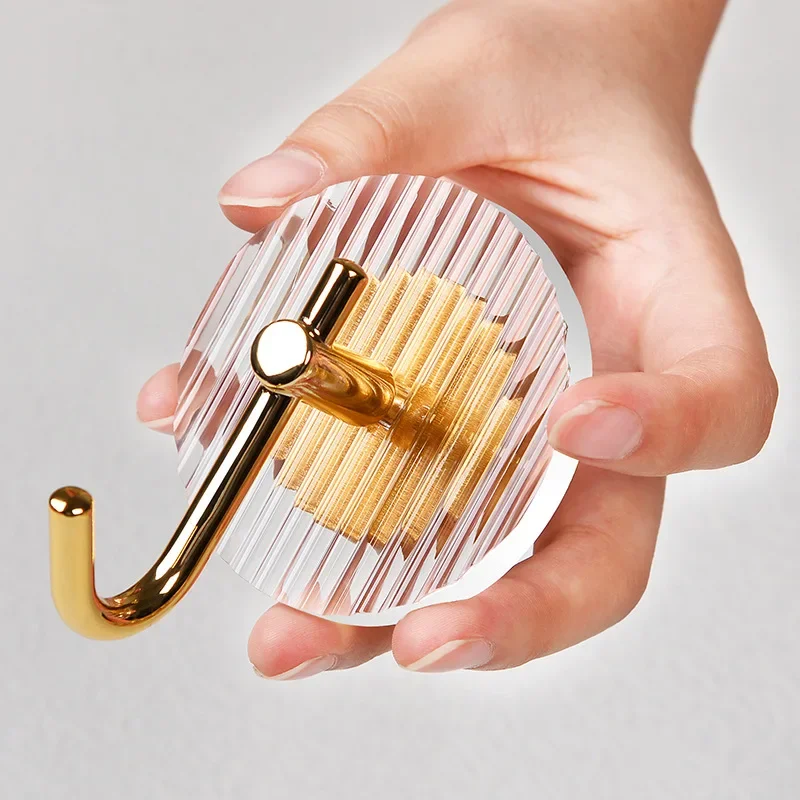 

Acrylic Hook, Toilet, Kitchen Wall, Strong Load-bearing, No Hole Punching, Hook Sticking, Metal, No Trace, Coat Hook Hanging 4pc