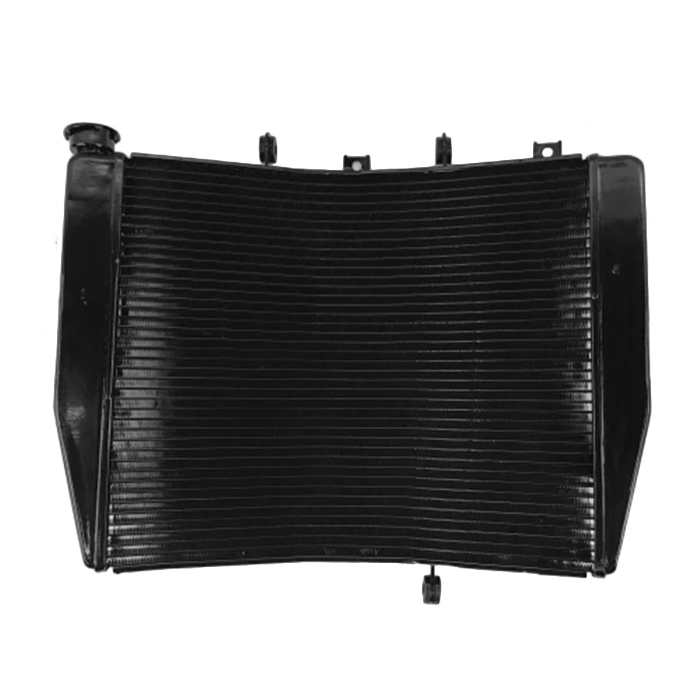 CNC Aluminum Motorcycle Engine Cooler Cooling Radiator Assembly Black for Kawasaki ZX14 2006 2007 2008 2009 2010 2011