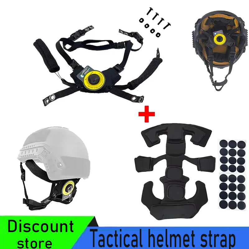 

Тактический шлем с универсальной подвесной системой, регулируемая подвесная система для тактического шлема Wendy, защитная накладка для шлема Fast MICH