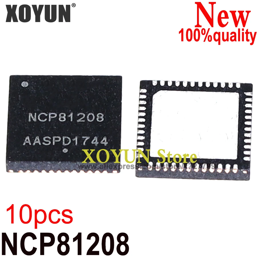 (10piece)100% New NCP81208MNTXG NCP81208 QFN-48