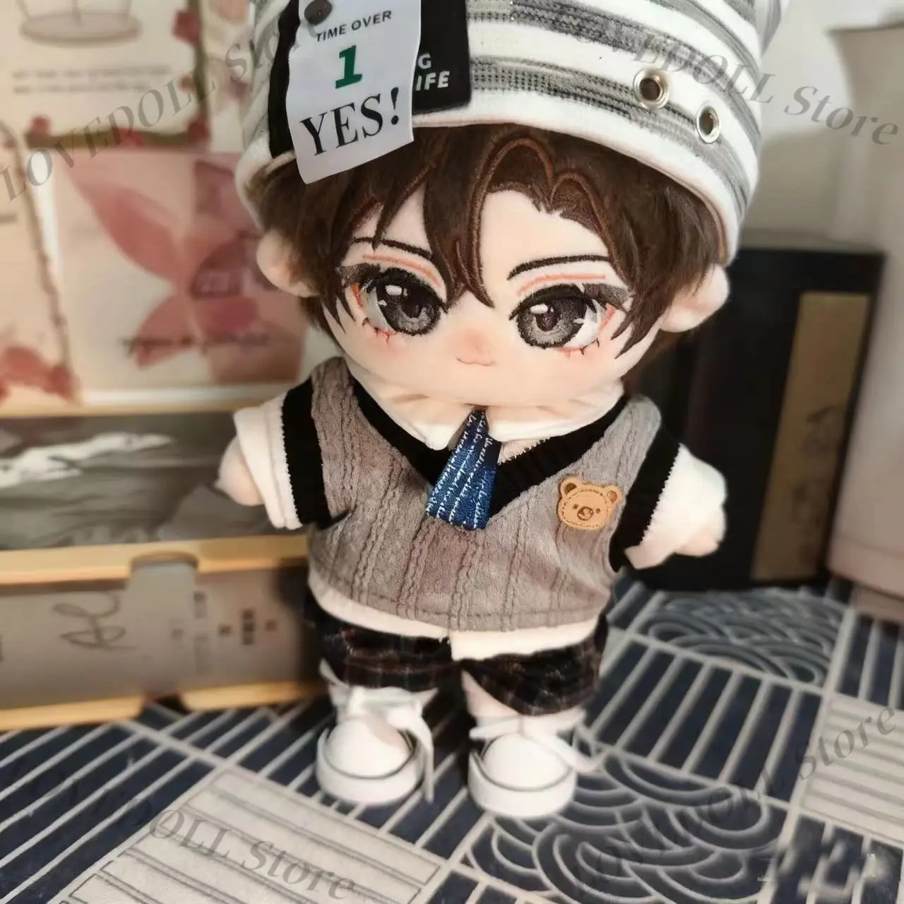 

Аниме-атрибут, красивый мальчик, кавайный косплей, мягкая хлопковая кукла, тело со скелетом, мультяшное платье, игрушечные фигурки, подарок для фанатов