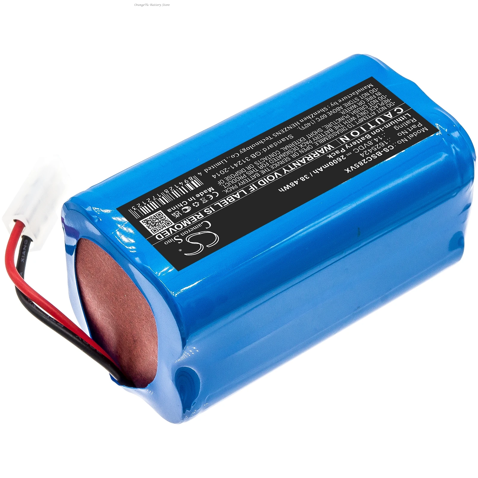 2025 НОВЫЙ аккумулятор 14,8 В 2600 мАч Z65B155 для Bissell P2949 P3001 P3110+ P2601+ P2503+ P2908+ P2933+ P2859+ P3115+ P3347+ 2908F 2025 НОВЫЙ аккумулятор 14,8 В 2600 мАч Z65B155 для Bissell P2949 P3001 P3110+ P2601+ P2503+ P2908+ P2933+ P2859+ P3115+ P3347+ 2908F