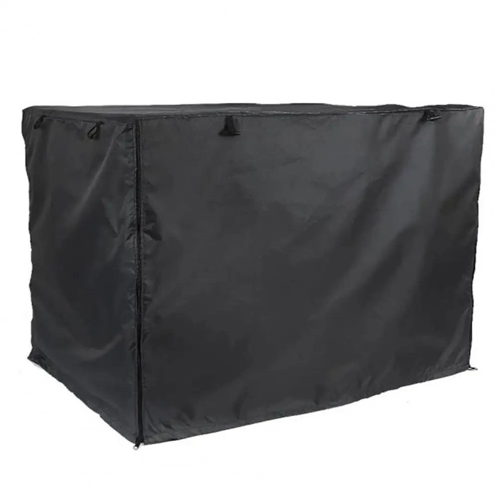 Wear resistant Pet Kennel Cover Sunshade Black Dog Cage Rainproof Dust Cover