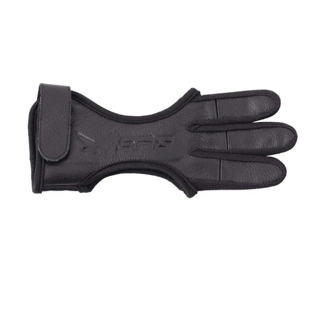 Gants de Protection à Trois Doigts Réglables en Peau de Buckskin, Accessoires de html en Plein Air, Taille M/L/XL, Sh18th