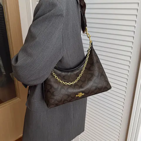 Borsa tote classica ed elegante da donna, design popolare di borse a tracolla in pelle per donna di un famoso designer di marca di lusso