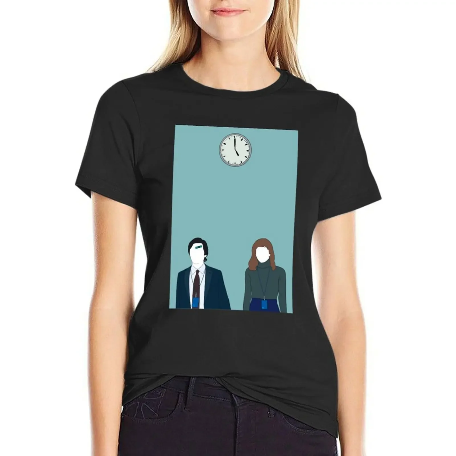 

Severence Helly and Mark T-shirt Blouse vintage clothes plain t shirts for Women