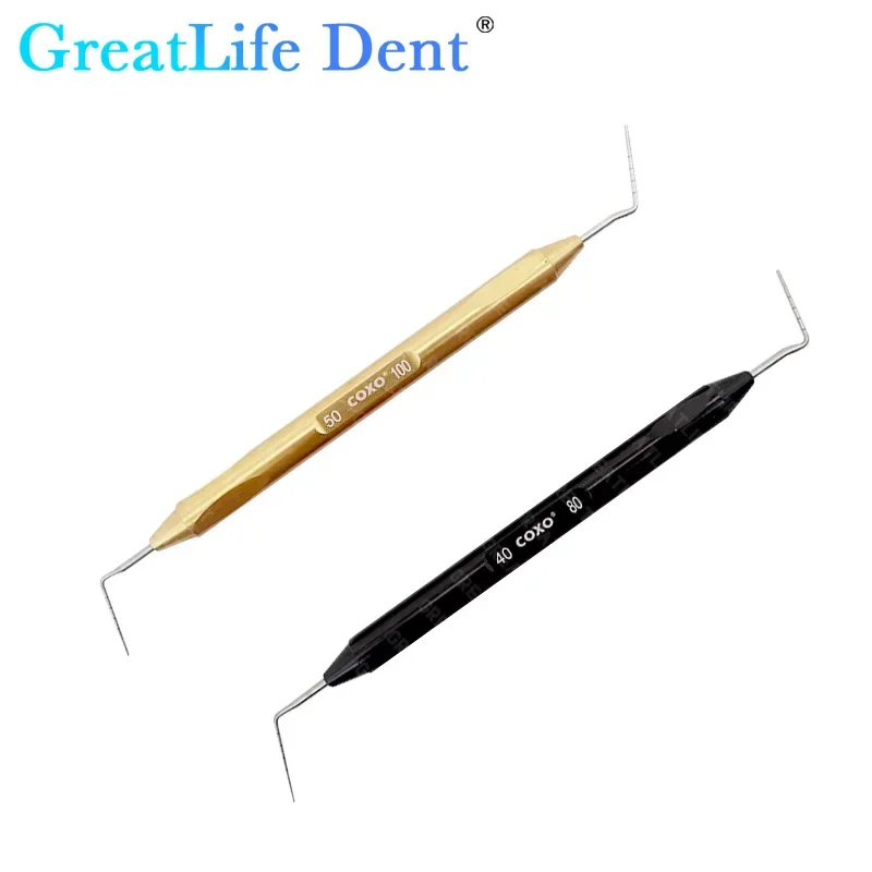 GreatLife Dent COXO 1Set Dental Presents Endodontic Canal Pressurizer Tips Vertical Root Resin Filling Aesthetic Restoration Kit