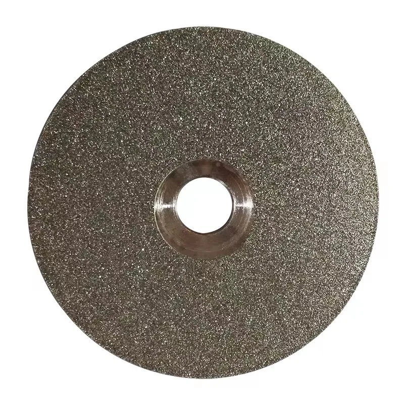 Imagem -04 - Dupla Face Diamante Grinding Disc Roda Lapidar Polegada 100x5x16 mm Cerâmica Pedras Preciosas Liga Rotary Ferramentas Abrasivas