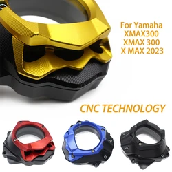 Motorcycle Transmission Gear Cover Engine Clutch Intake Gears Cover Transparent For Yamaha XMAX 300 2023