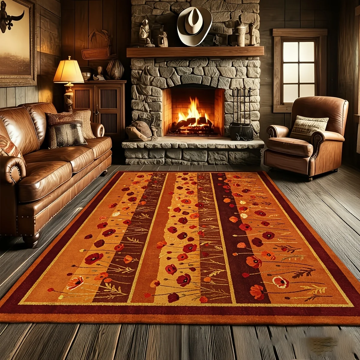 Tapis rectangulaire vintage st - Commercial Printing House avis et prix