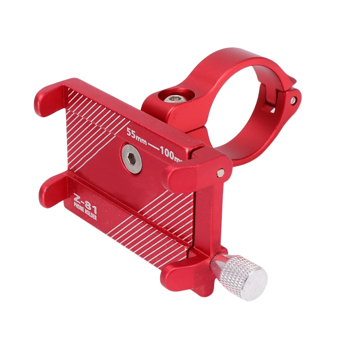 

1pc 318 Pipe Diameter Riding Navigation Phone Stand Bracket Cell Bike Handlebars Phone Holder Stand Red Bike Accessories
