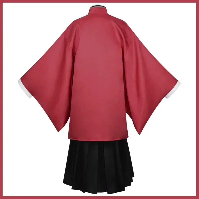 2026Anime Tsugikuni Yoriichi Cosplay Costume Japanese Kimono Bathrobe Haori Cloak Coat Wig Man Christmas Masked Ball Suit 0XIUUL view 5