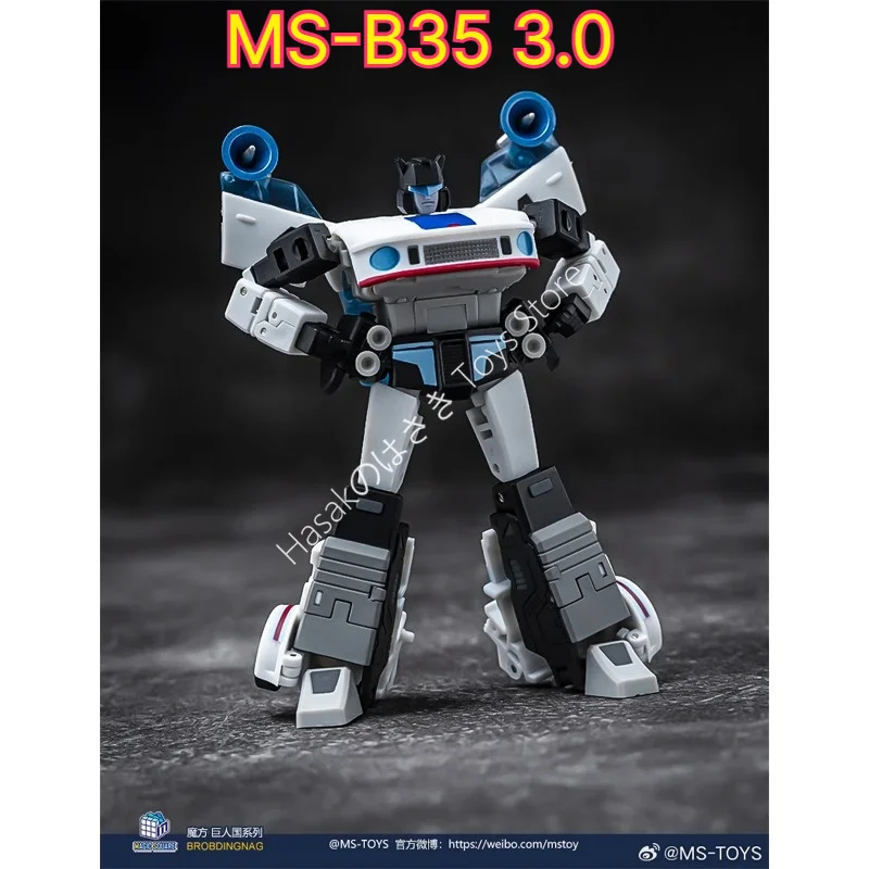 【Последняя версия】Трансформируемая фигурка-робот Magic Square MS-TOYS MS-B35 MSB35 Jazz Blues, модель аниме-робота, игрушка-фигурка