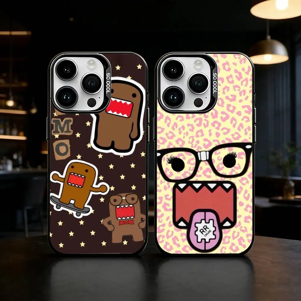 

Cute Domo-kun Phone Case Phone Case For iPhone 17 16 15 14 13 12 11 Pro Max Plus Silver Matte Black Cover