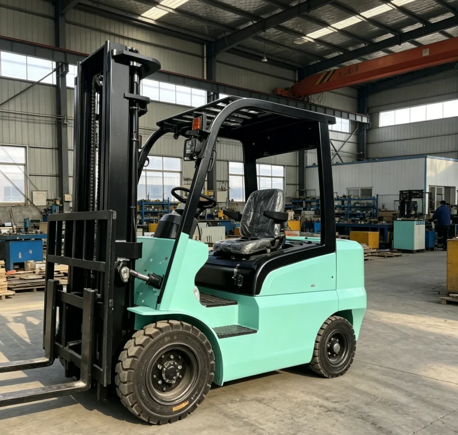 High-Power 1Ton New Energy Electric Forklift  Mini Hydraulic System Remote-Controlled  Electric Forklift