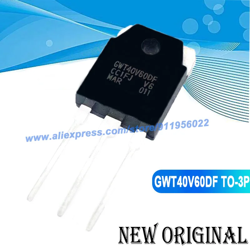 (5 Pieces) STGWT40V60DF GWT40V60DF TO-3P / 2SK3911 K3911 600V 20A / 2SK1529 K1529 180V 10A / 2SK2372 K2372 500V  25A TO-3P