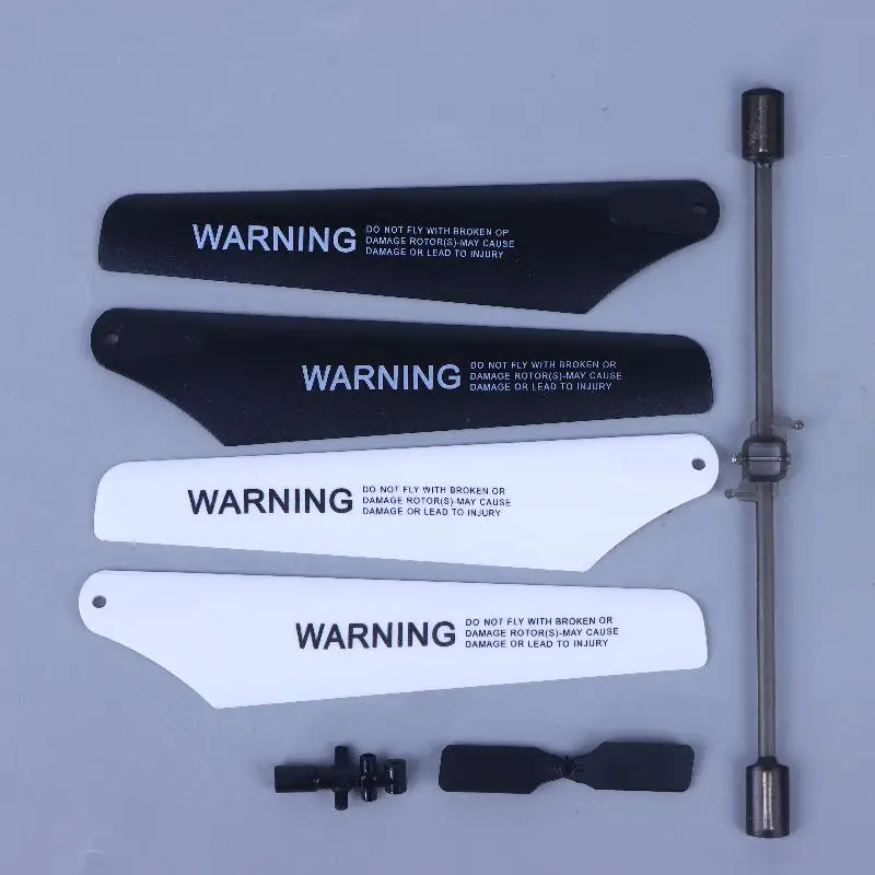 

SYMA S39 RC Helicopter Spare Parts: Main Blade, Flybar, Tail Blade and Connect Buckle.