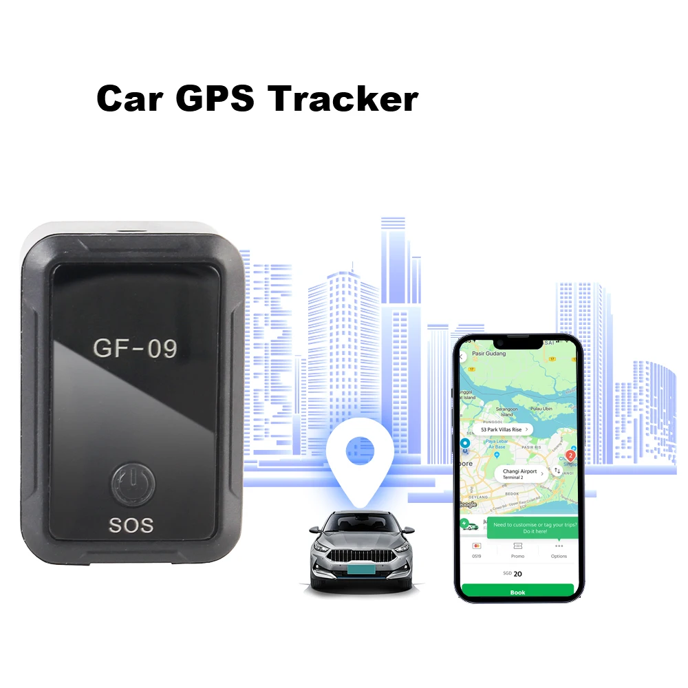 GPS Real Time Tracking Locator Device Anti-theft GPS Tracker Real-time Vehicle Locator SOS WIFI Tracker Mini Car Tracker