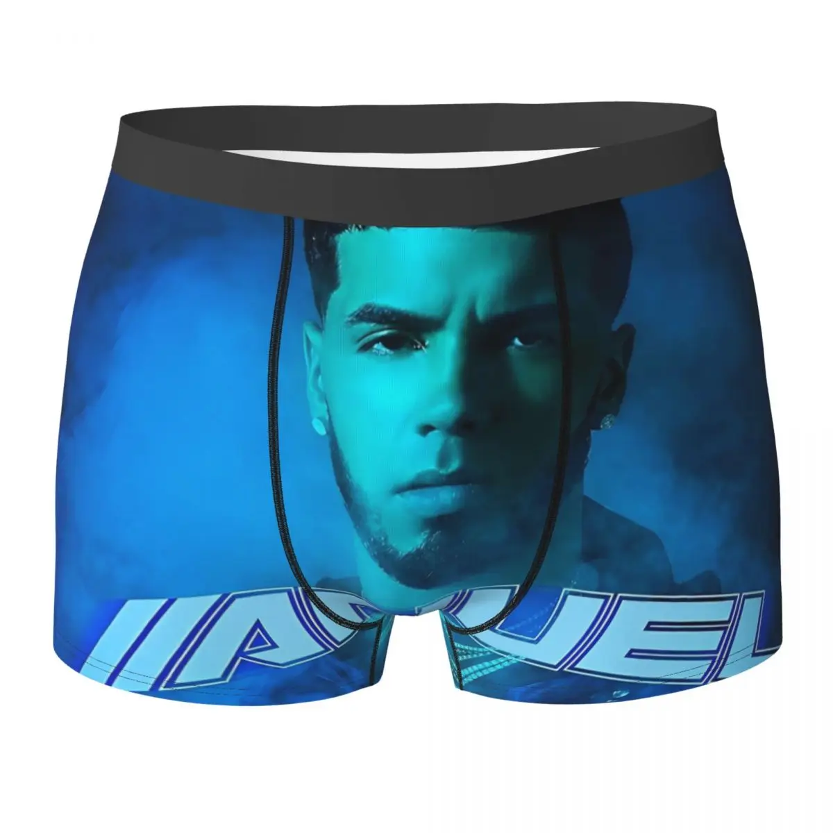 

Anuel AA Underwear Puerto Rican Rapper 3D Pouch Hot Boxershorts Design Shorts Briefs Cute Male Underpants Big Size