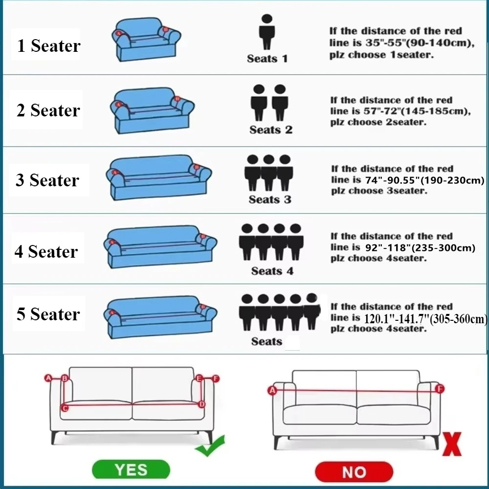 Soft Jacquard Elastic Sofa Cover for Living Room Slipcovers Small Leaves Armchair Protector L Shaped Sofa 1/2/3/4/5 Seater 쇼파 커버