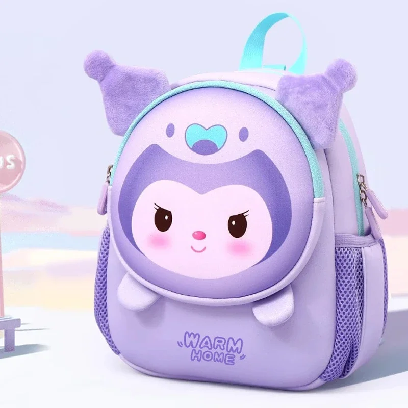 

Рюкзак Kuromi для девочек, школьная сумка, большой вместительный легкий рюкзак, студенческий рюкзак для отдыха, сумки для женщин, каваи, мультфильм