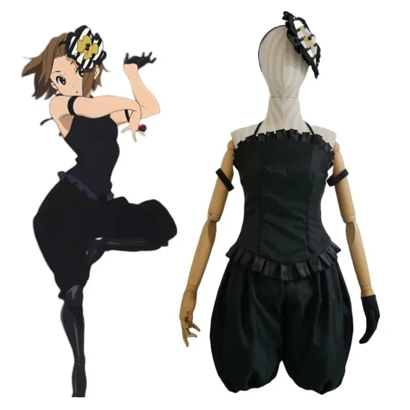 Ropa de Ritsu Tainaka, disfraz de Cosplay, disfraces de fiesta de Halloween, Navidad y Año Nuevo