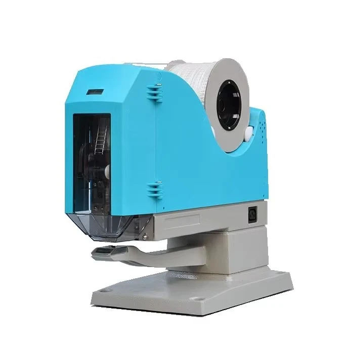 Industrial Electric Strip Tagging Machine Safe Handheld Tag Attaching Tool for Garment Factory Clothing Label Packaging