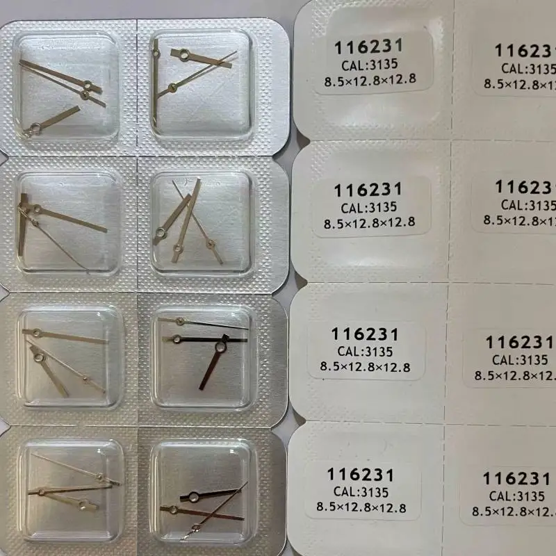 

Watch Parts Green Luminous RLX 3135 Movement Silver Gold Watch Hands 126334 116233 126331 126333 116231 116234 Watch