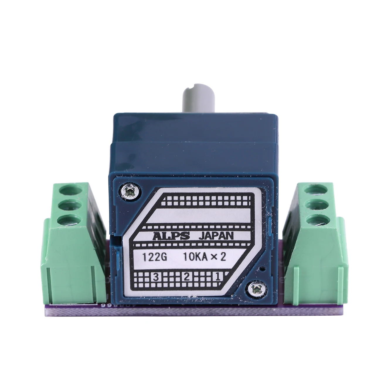 1PC Japan ALPS RK27 Potencjometr głośności LOG Stereo 10K 20K 50K 100K 250K Potencjometr Okrągły wał 6mm ±20% Hifi CD Audio AMP
