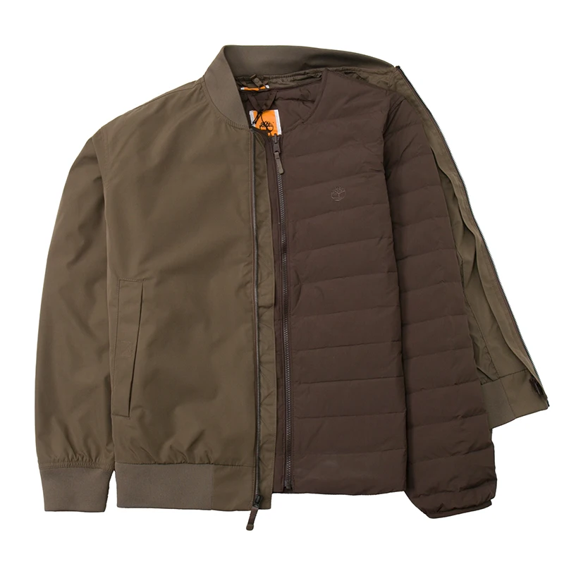 سترة Timberland للرجال للمشي لمسافات طويلة وتسلق الجبال في الهواء الطلق سترة مقاومة للرياح ودافئة A6927Bk0