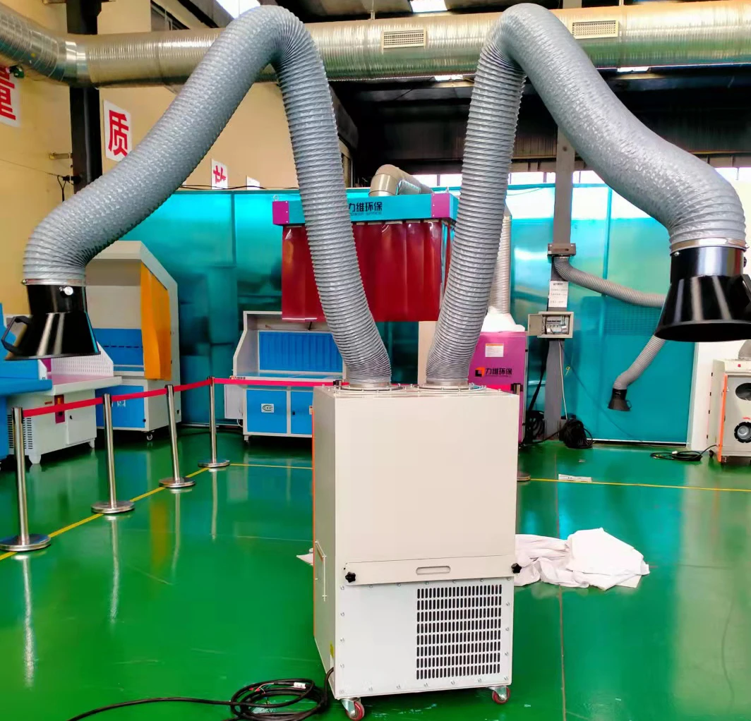 

High Efficiency air Duct Cleaning Fume Extractor 3kw Portable Mobile Dust Collector