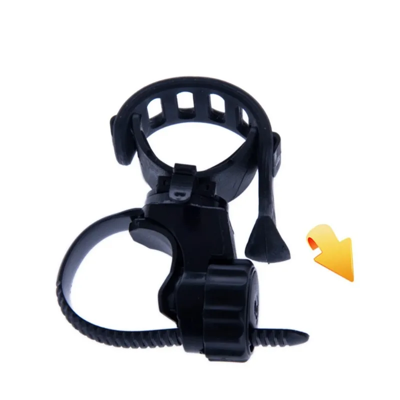 Bicycle Handlebar Torch Holder Bike Mount Bracket Clamp For LED Flashlight 360⁰ Rotation Mount Clamps Cycling Accessories 자전거라이트